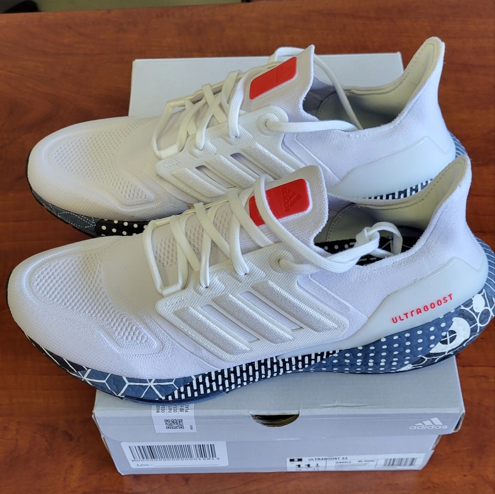 Adidas Ultraboost 22 white Patchwork
